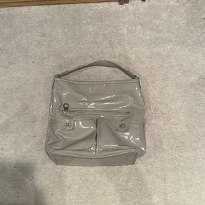 Marc by Marc jacobs taupe patent tote bag